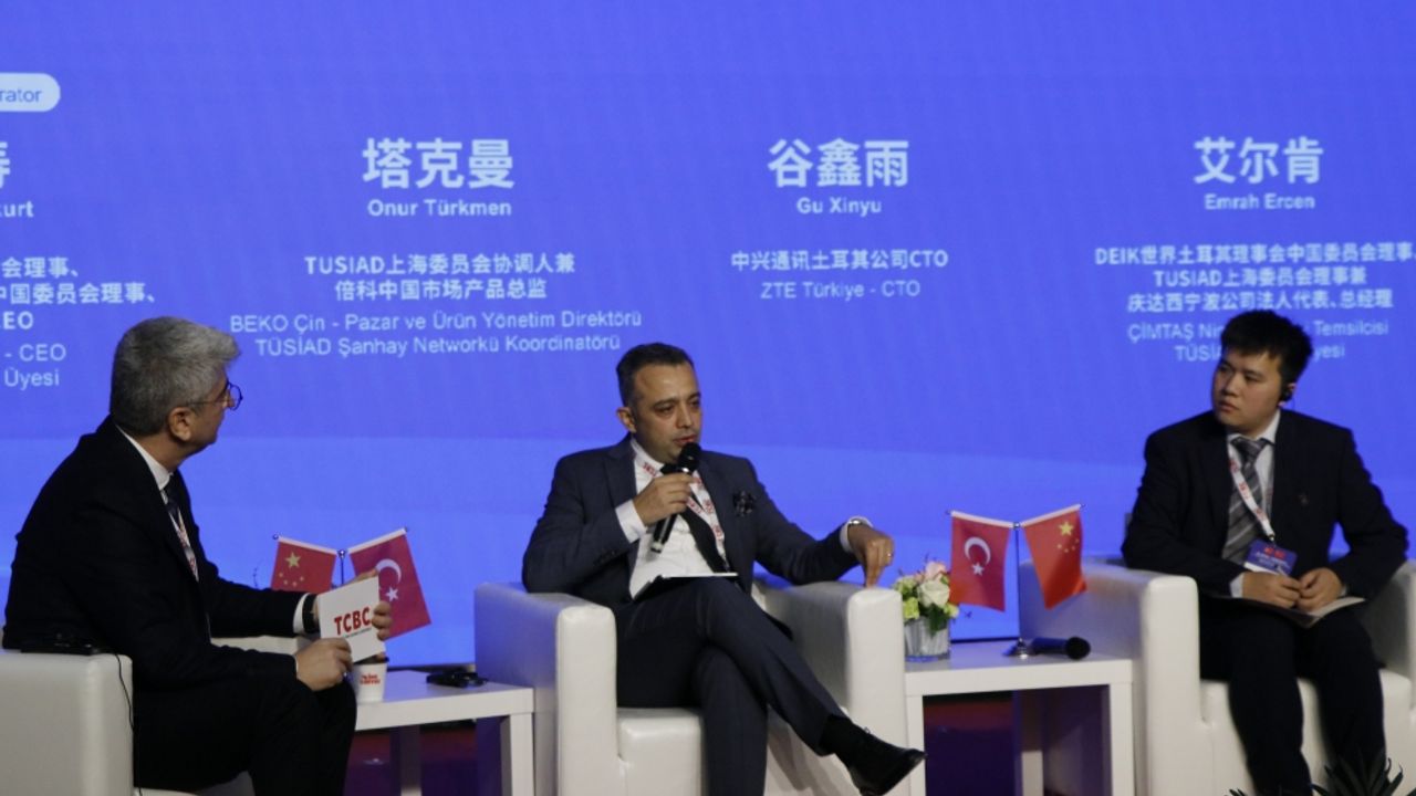 Türkiye ve Çin'den iş dünyası temsilcileri, "tedarik zincirlerinde işbirliğini" ele aldı