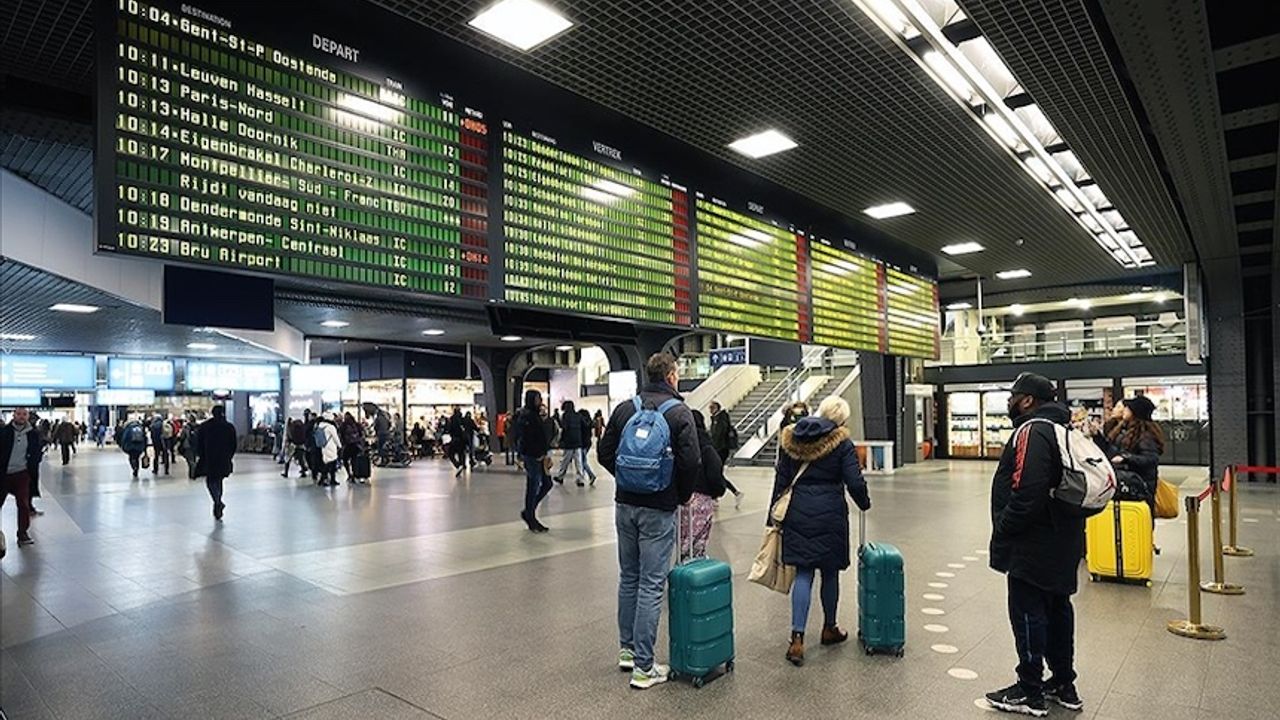 Belçika'da trenler iki gün çalışmayacak, grev var