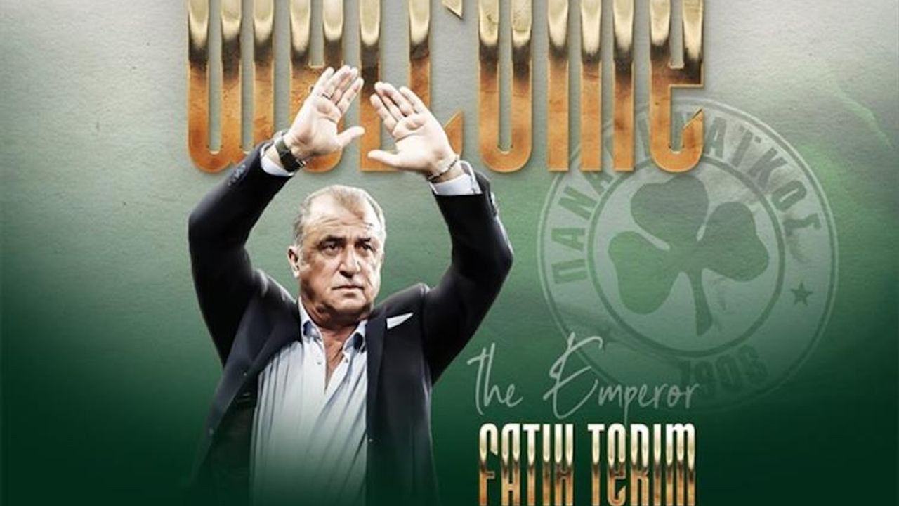 Fatih Terim Panathinaikos'un teknik direktörü oldu