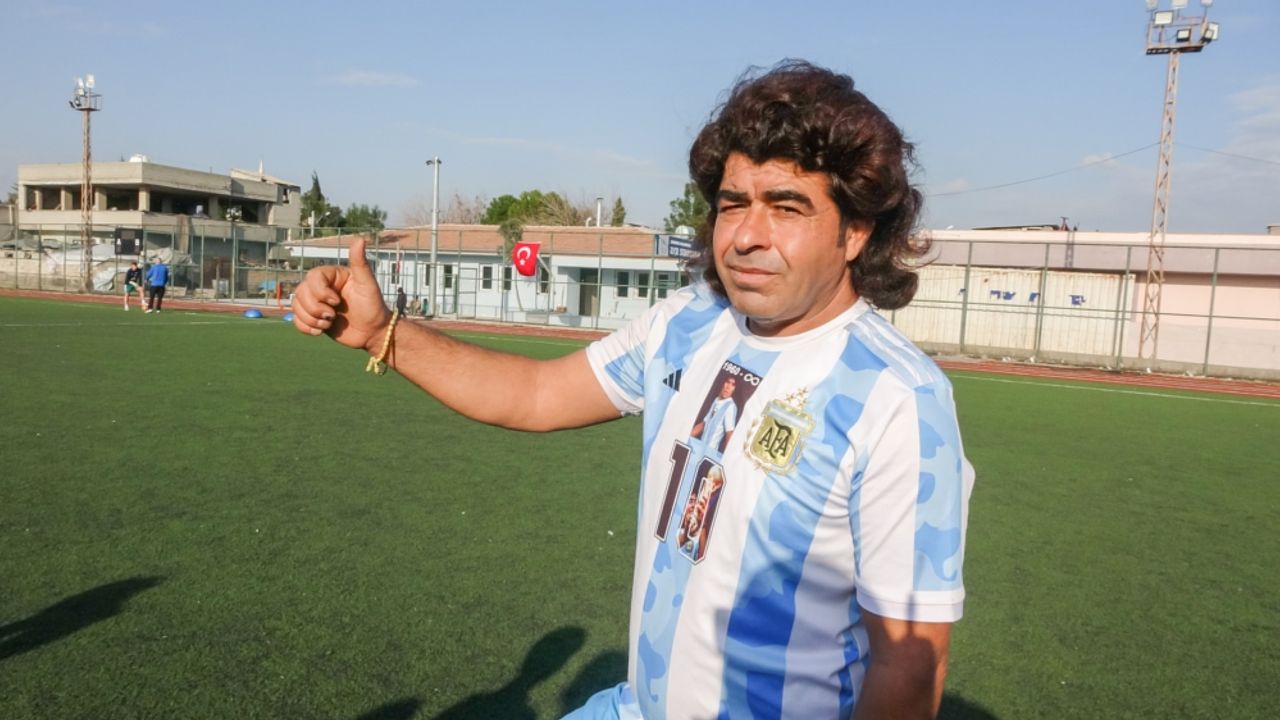 Şanlıurfalı Maradona yeşil sahalarda