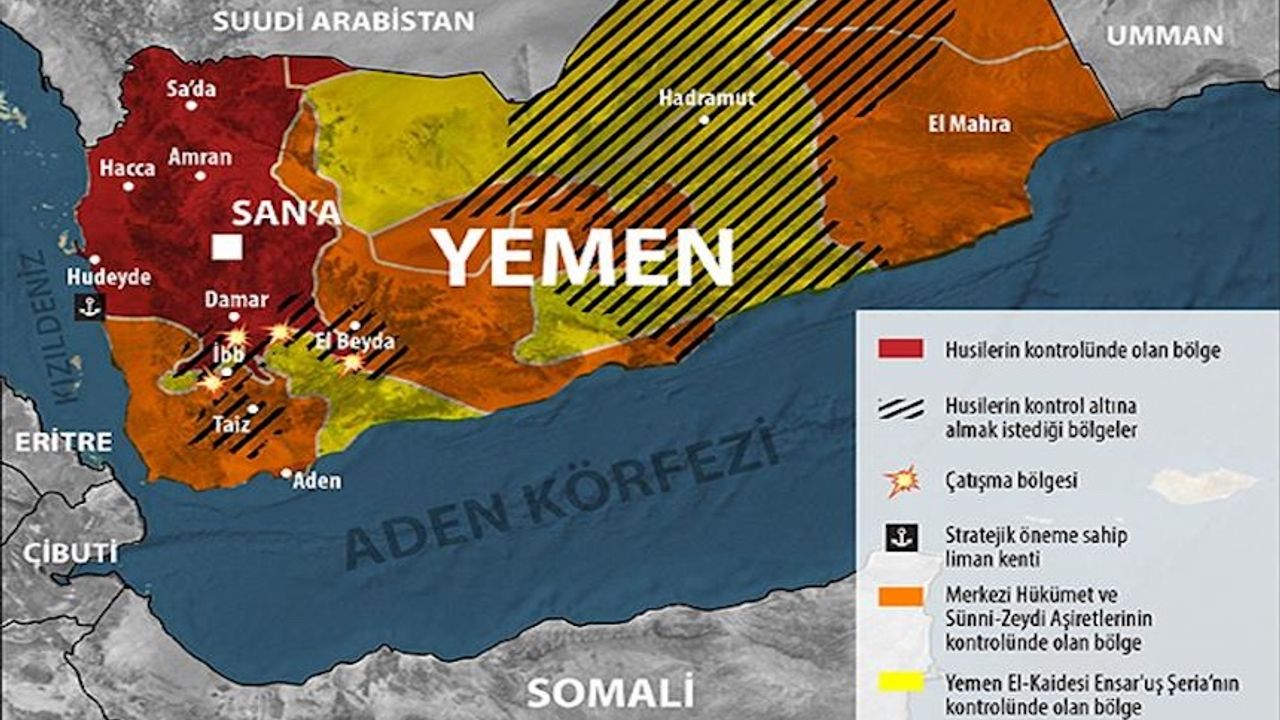 ABD ve İngiltere, Yemen'in 5 kentine hava saldırısı düzenledi