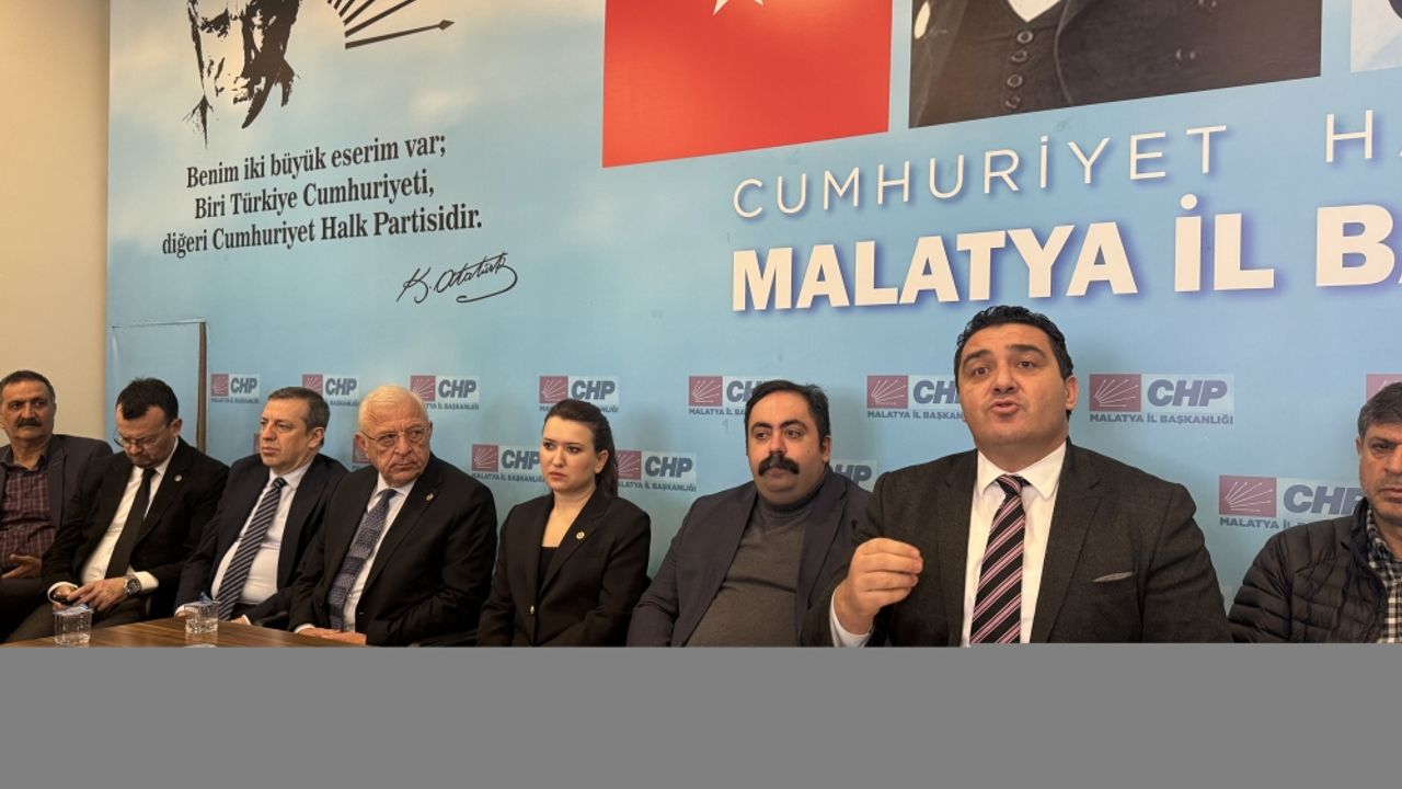 CHP heyeti Malatya'da temaslarda bulundu