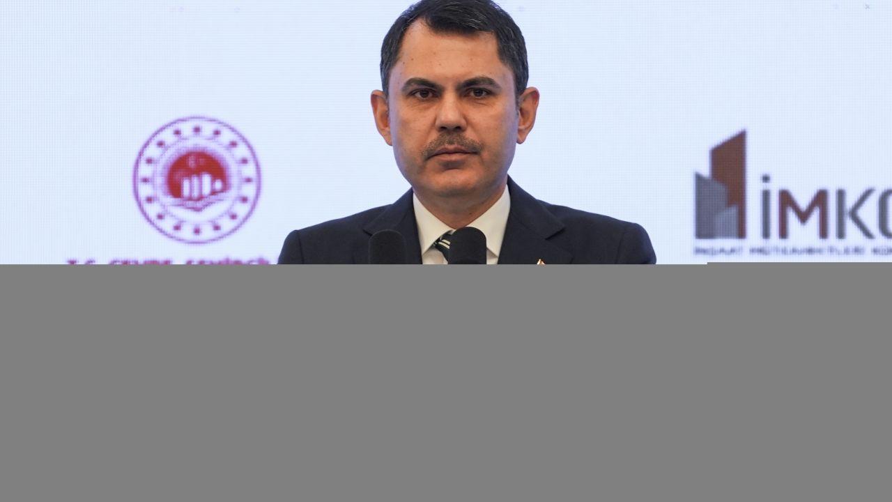 Bakan Kurum, Türkiye İnşaat Sektörü Çalıştayı'nda konuştu: