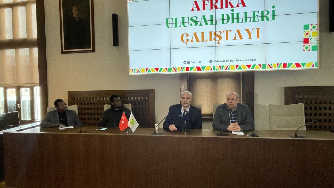 İstanbul'da ilk kez "Afrika Ulusal Dilleri Çalıştayı" düzenlendi
