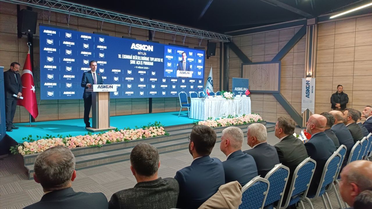ASKON 19. Ekonomi Değerlendirme Toplantısı Bitlis'te yapıldı