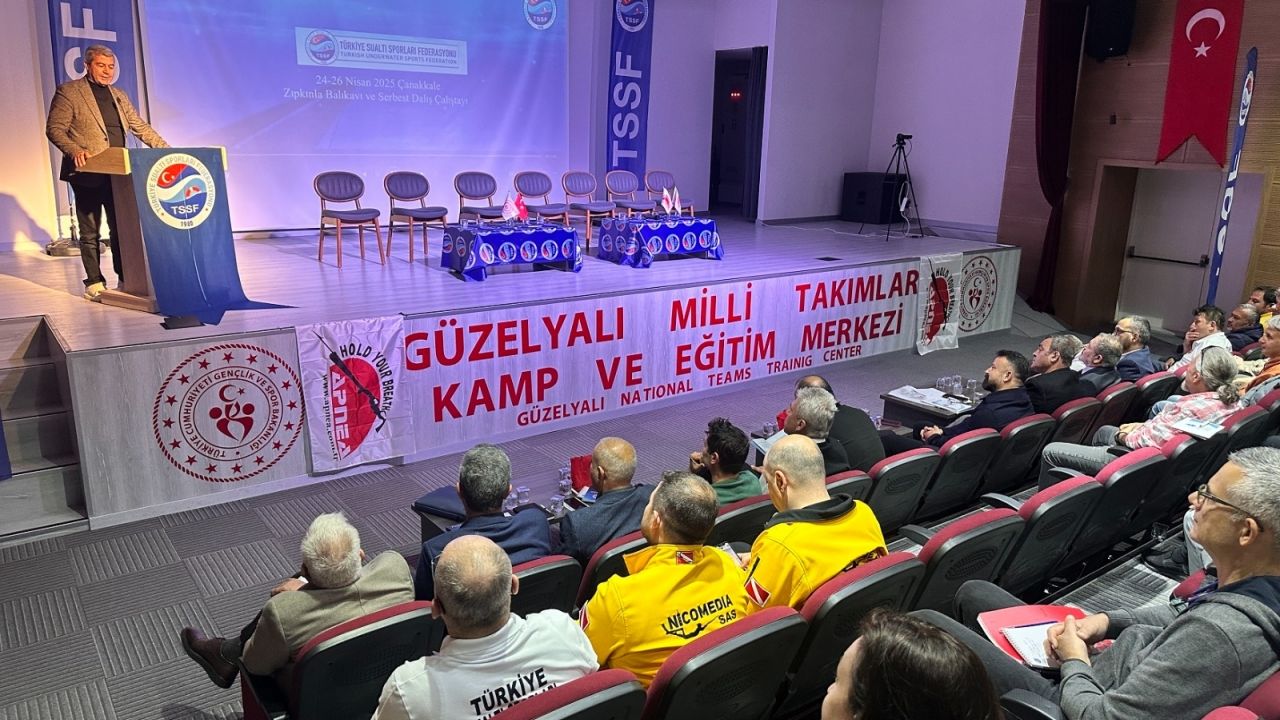 Çanakkale'de Zıpkınla Balık Avı ve Serbest Dalış Çalıştayı düzenlendi