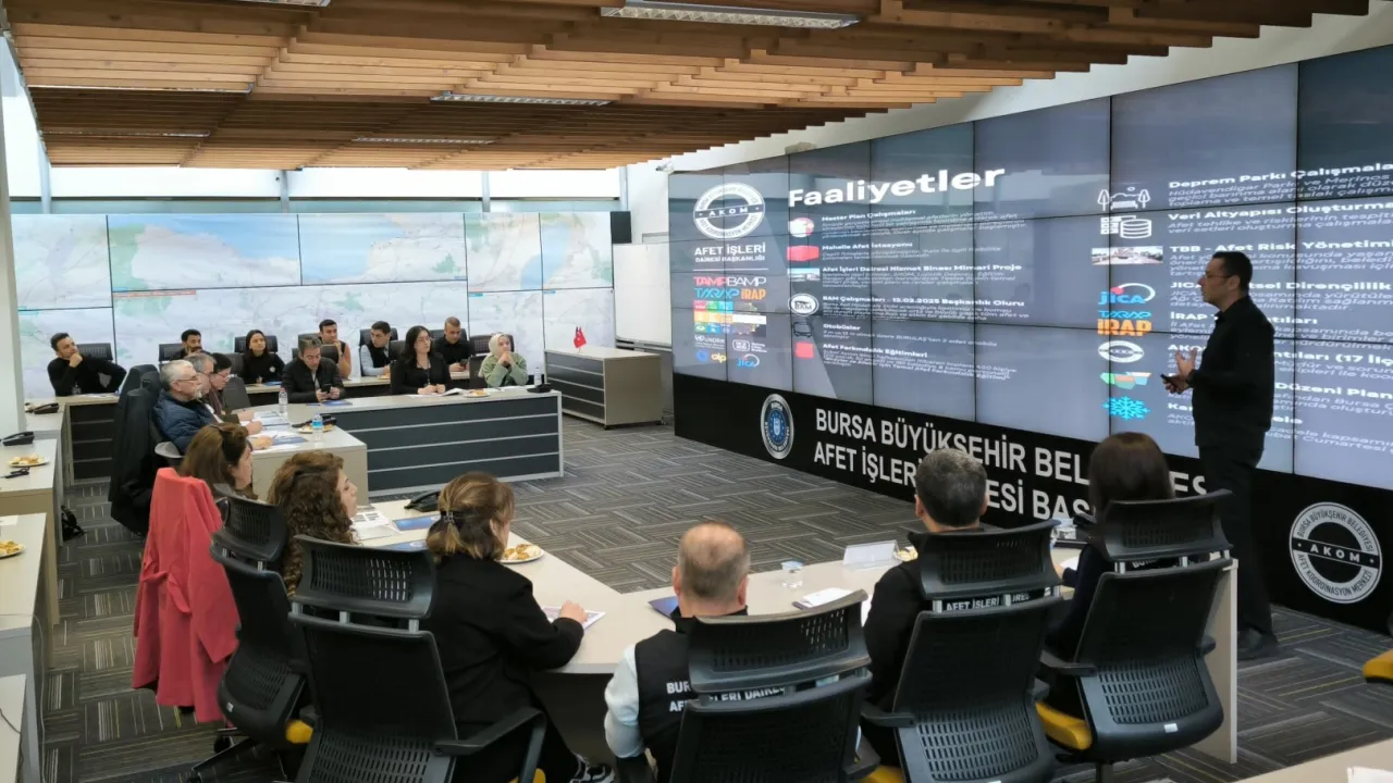 Bursa Büyükşehir’den 'Deprem Parkı' çalıştayı