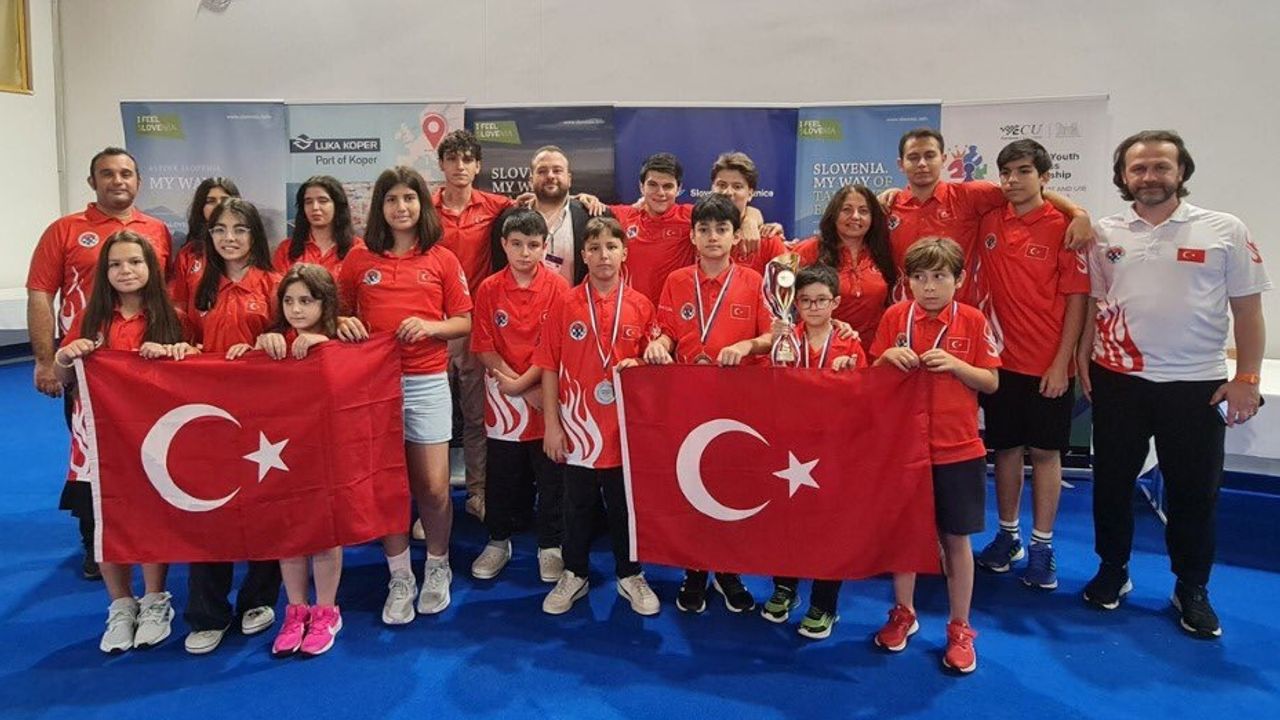 Türkiye 12 Yaş Altı Genel Kategori Satranç Takımı, Avrupa'da ikinci oldu