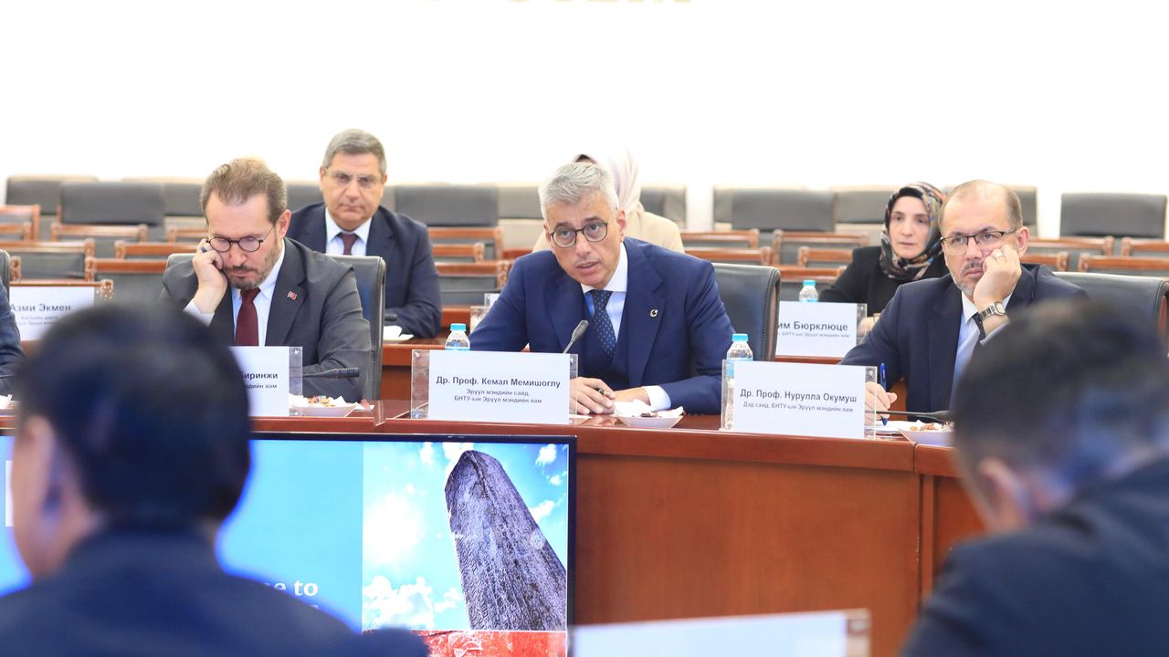 Sağlık Bakanı Memişoğlu, Moğolistan'ı ziyaret etti: