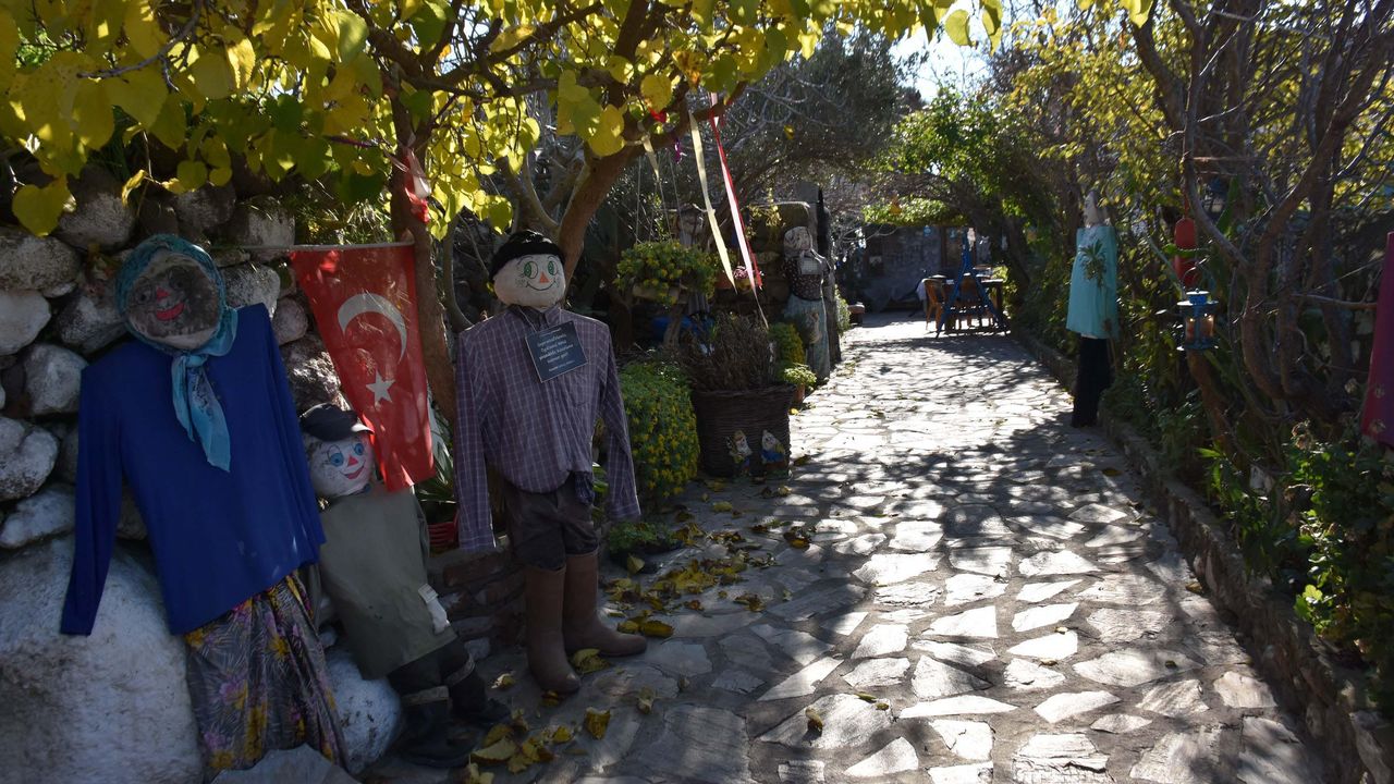 'En iyi turizm köyleri' listesine giren Barbaros'un ziyaretçileri, sanatla ağırlanıyor
