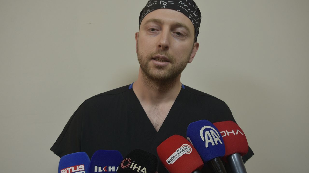 Bitlis'te ilk defa kapalı yöntem omurga ameliyatı yapıldı