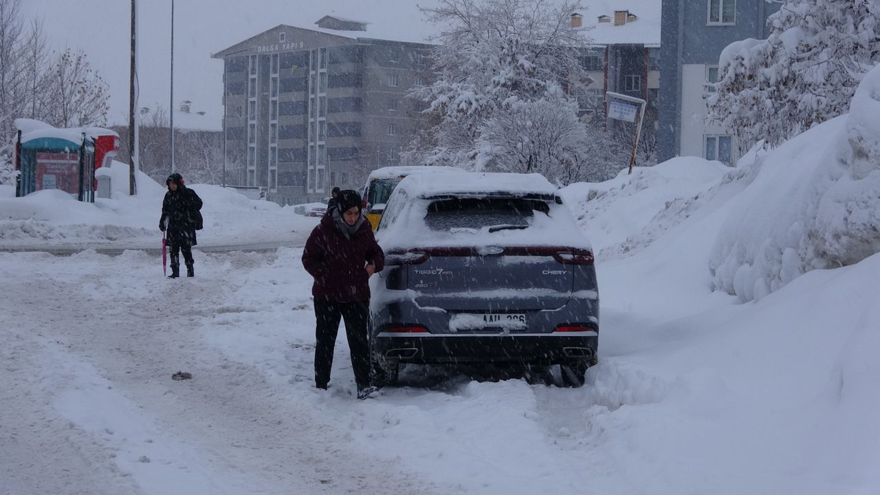Bitlis'te kardan 229 yerleşim yerinin yolu kapandı