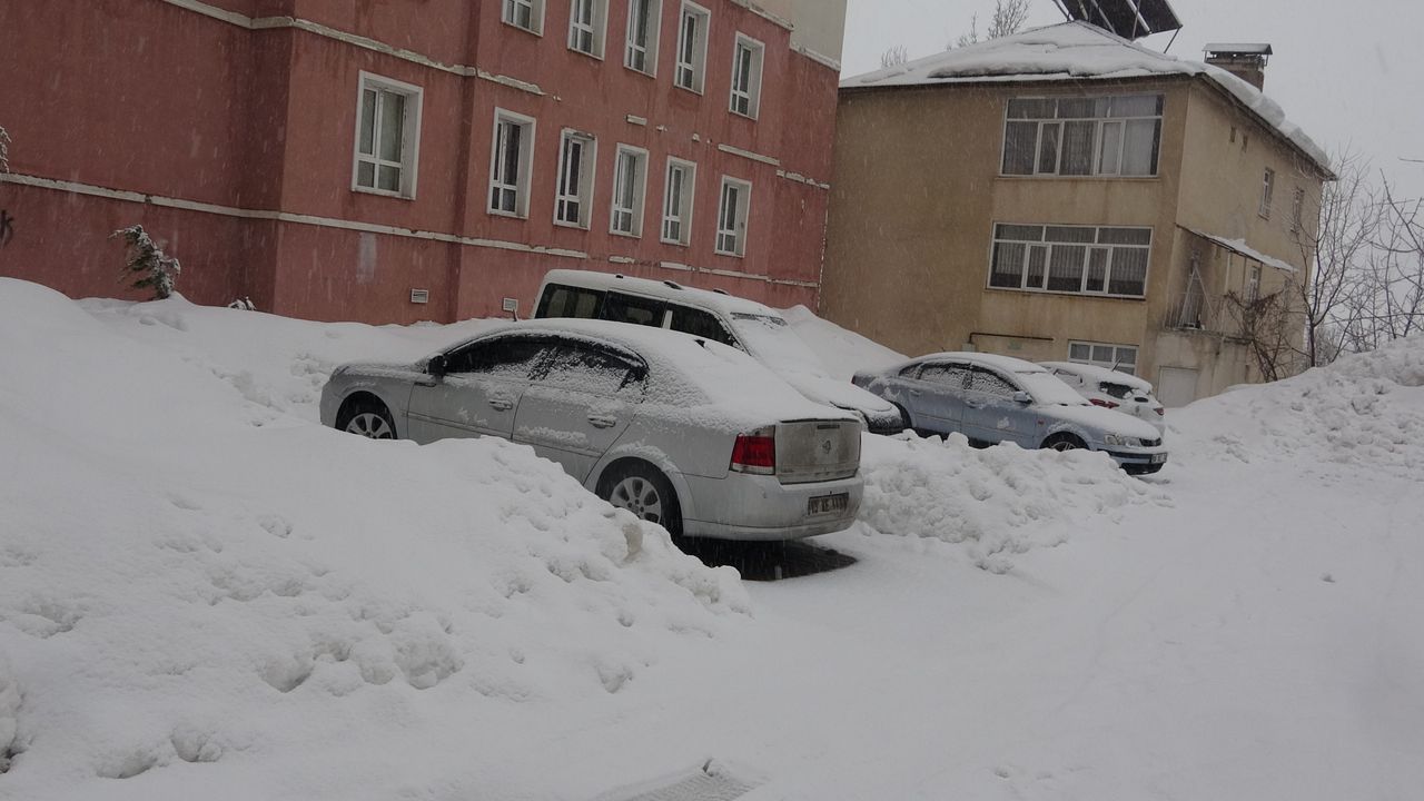 Bitlis'te kardan 51 köy yolu ulaşıma kapandı