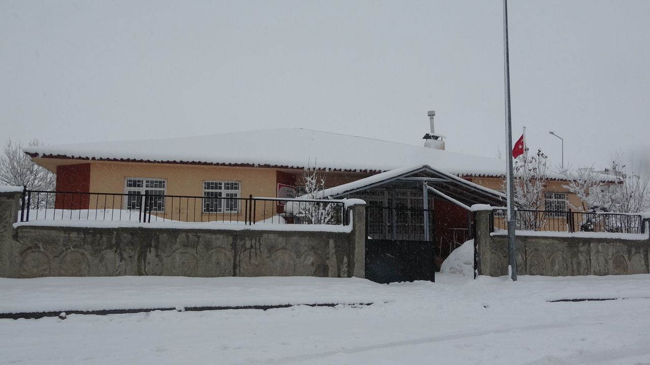 Bitlis'te yoğun kar yağışı