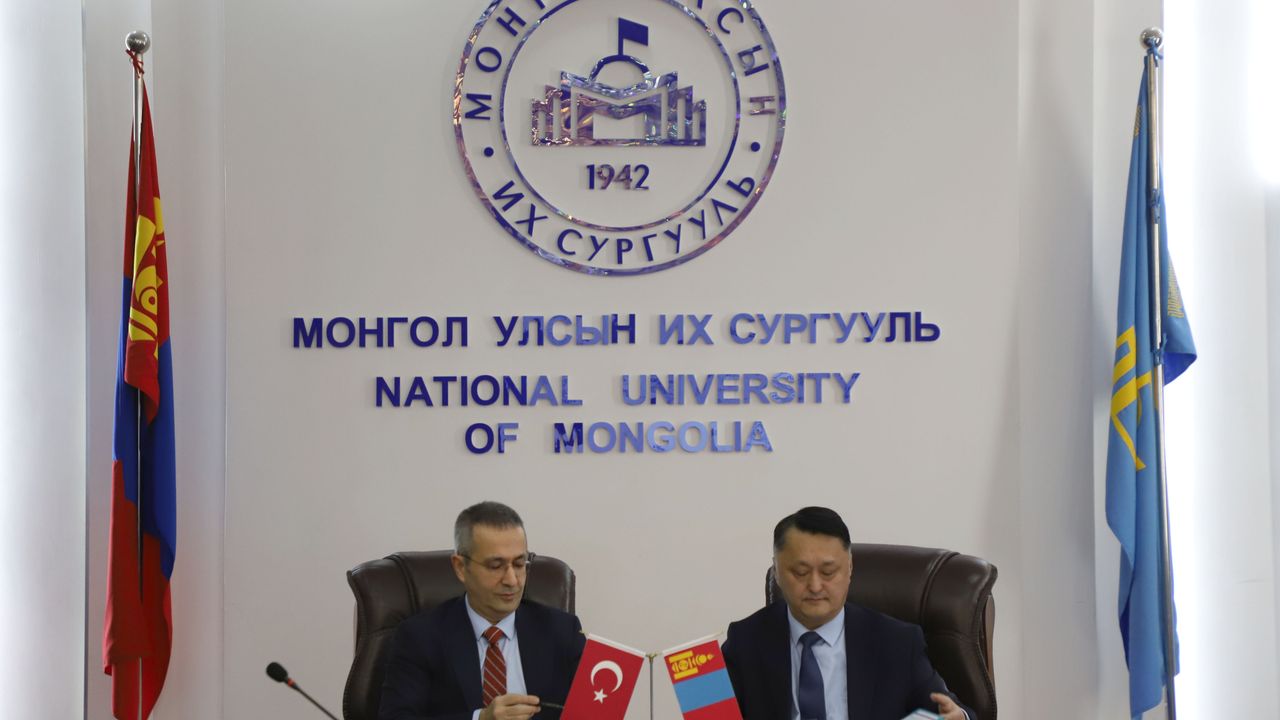 YEE ile Moğolistan Devlet Üniversitesi arasında mutabakat zaptı imzalandı