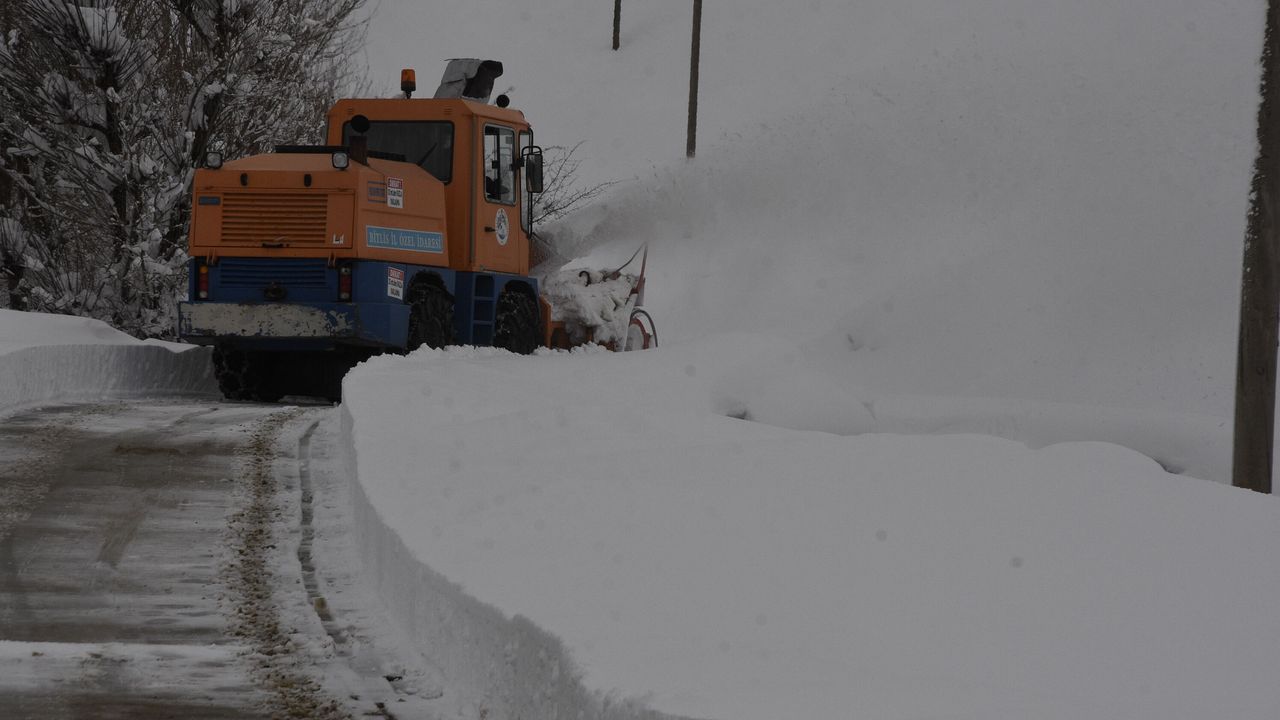 Bitlis'te bu kış, 20 bin kilometrelik yol açma çalışması gerçekleştirildi / Ek fotoğraflar