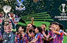 Crystal Palace UEFA Konferans Ligi Kupasını Kazandı