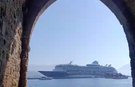İngiliz turistler kruvaziyerle geldi