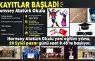Hornsey Atatürk Okulu’nda Kayıtlar Başladı