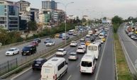 İstanbul'da sabah saatlerinde trafik yoğunluğu yaşanıyor