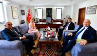 İngiliz Büyükelçi Fethiye Belediye Başkanı'nı ziyaret etti