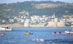 36. Çanakkale Boğazı Wilusa Rotary Yüzme Yarışı yapıldı