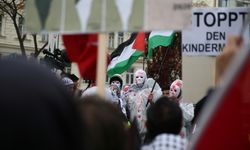 Avusturya'da "İsrail'in Gazze'ye yönelik işgali durdurulsun" gösterisi