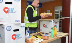 Bursa Yıldırım'da glütensiz koliler dağıtıldı