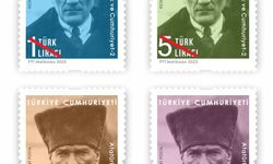PTT'den "Atatürk ve Cumhuriyet-2" konulu posta pulu