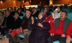 Milli güreşçi Rıza Kayaalp'in final maçını hemşehrileri sinemada izledi