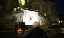 Navalnıy için İtalya'nın başkenti Roma'da anma töreni
