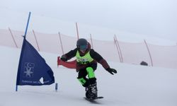 Erciyes'te düzenlenen Snowboard Türkiye Şampiyonası sona erdi