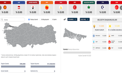 Türkiye 2024 seçim sonuçları il il ilçe ilçe sonuçlar