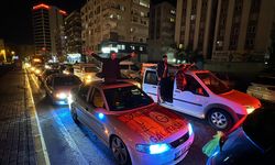 Galatasaray taraftarları Şanlıurfa'da kutlama yaptı