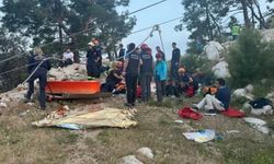 Antalya'da teleferik kazasında 1 kişi öldü, 7 kişi yaralandı