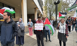 Londra'da Almanya'nın Filistin Kongresi protestosu