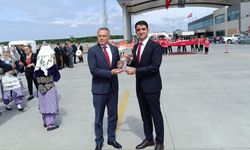 Atatürk’ün evinden gelen toprak Türkiye'de karşılandı
