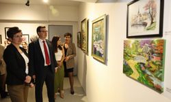 El emeği eserler Nilüfer Sanat Atölyeleri sergisinde izlenime açıldı