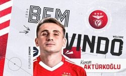 Kerem Aktürkoğlu Portekiz'de Benfica'ya transfer oldu