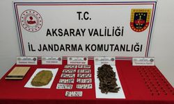 Aksaray'da uyuşturucu operasyonunda 2 kişi tutuklandı