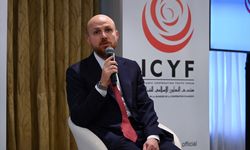 Dünya Etnospor Konfederasyonu Başkanı Bilal Erdoğan, Londra'da ICYF'nin düzenlediği panelde konuştu: