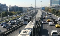 İstanbul'da trafik yoğunluğu yüzde 71'e çıktı