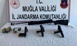 Muğla'da ruhsatsız silah ve uyuşturucu operasyonunda 11 şüpheli yakalandı