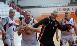 Edirne Uluslararası Veteran Basketbol Turnuvası başladı