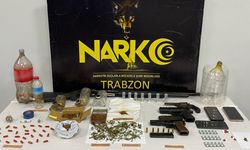 Trabzon'da uyuşturucu operasyonunda 11 şüpheli yakalandı