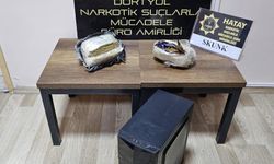 Hatay'da bilgisayar kasasına gizlenmiş 1 kilo 47 gram skunk ele geçirildi