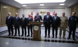 İçişleri Bakanı Yerlikaya, Adıyaman'da güvenlik toplantısı sonrasında konuştu: