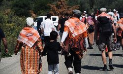 Kaş'ta Likya Su Yolu Yürüyüşü ve Patara Yörük Göçü düzenlendi