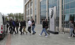 Uşak'ta uyuşturucu operasyonunda yakalanan 11 şüpheli tutuklandı