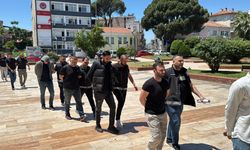 Aydın'da uyuşturucu operasyonunda yakalanan 18 şüpheliden 15'i tutuklandı